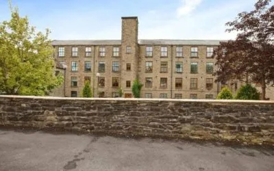 Victoria Partments in Padiham, Lancashire.